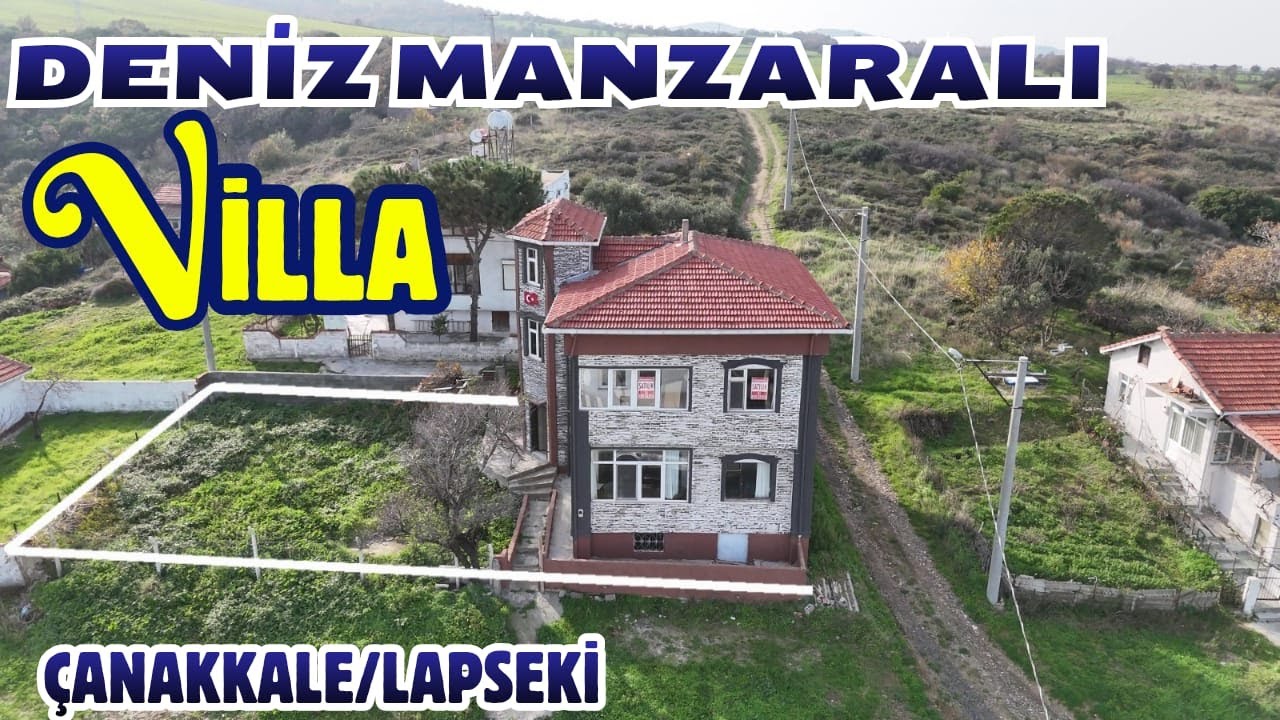 Deniz Manzaralı 282 m2 Villa