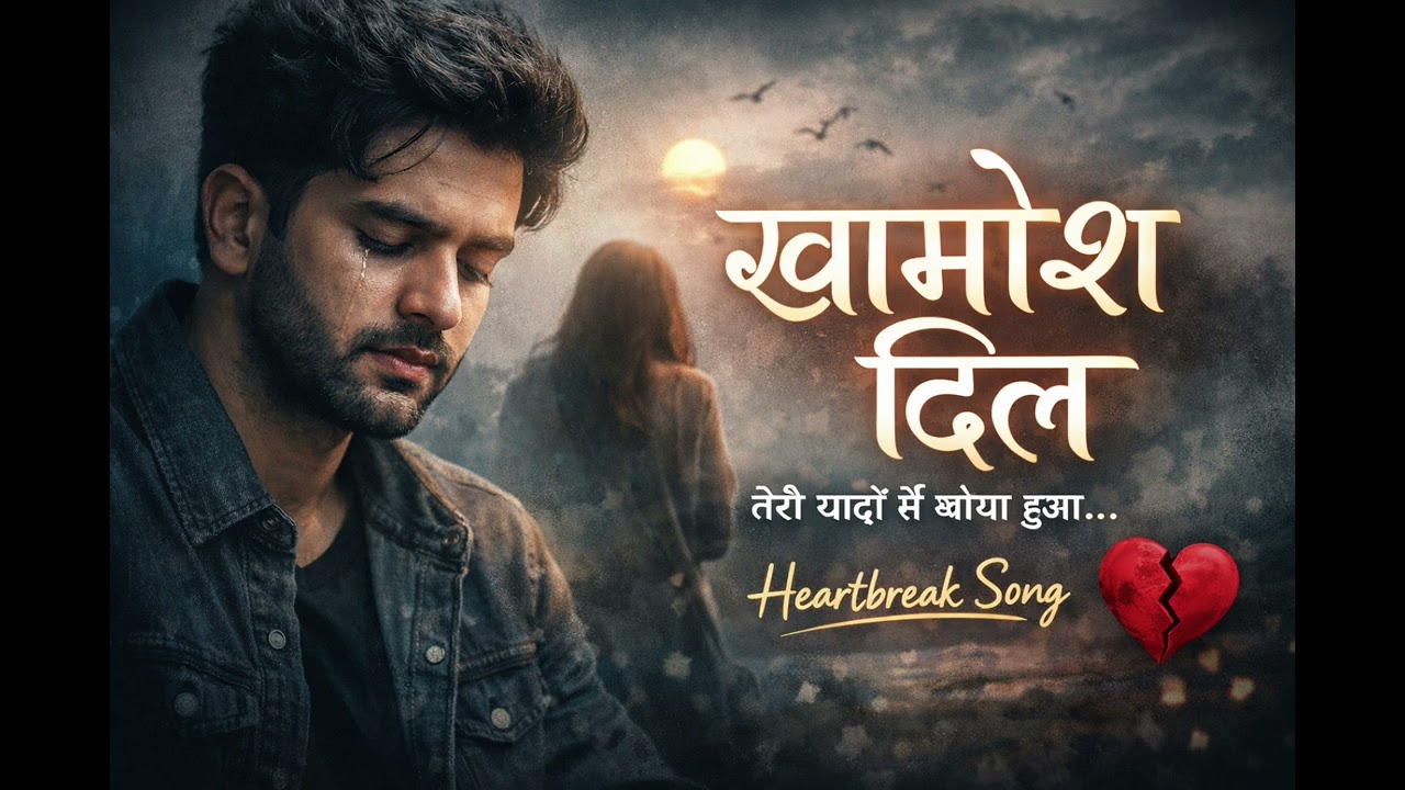 Khamosh Dil 💔 | Sad Hindi Song | Silent Love Story