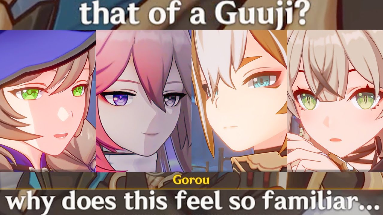 GOROU POTION RECIPE | YAE MIKO?? GOROU Teased by KIRARA & LISA Cutscene Genshin Impact