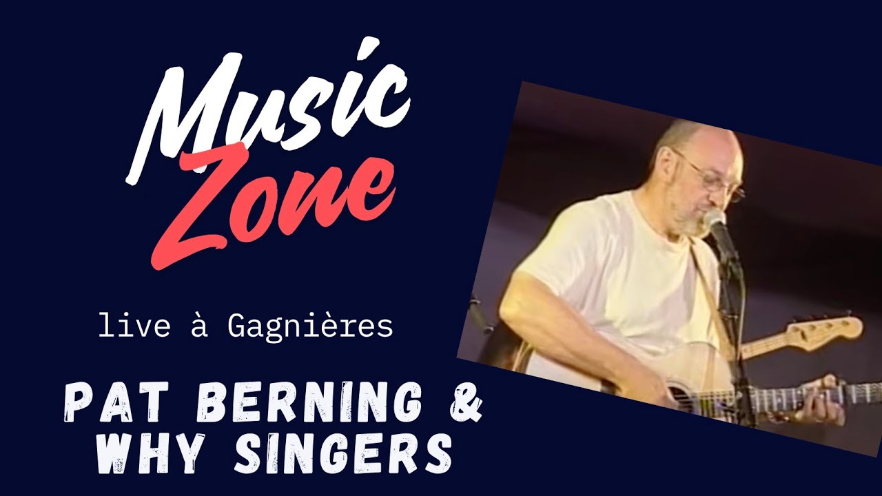 Concert à Gagnières avec le groupe Why Singers de Jean-Marc Seignebos et Pat Berning