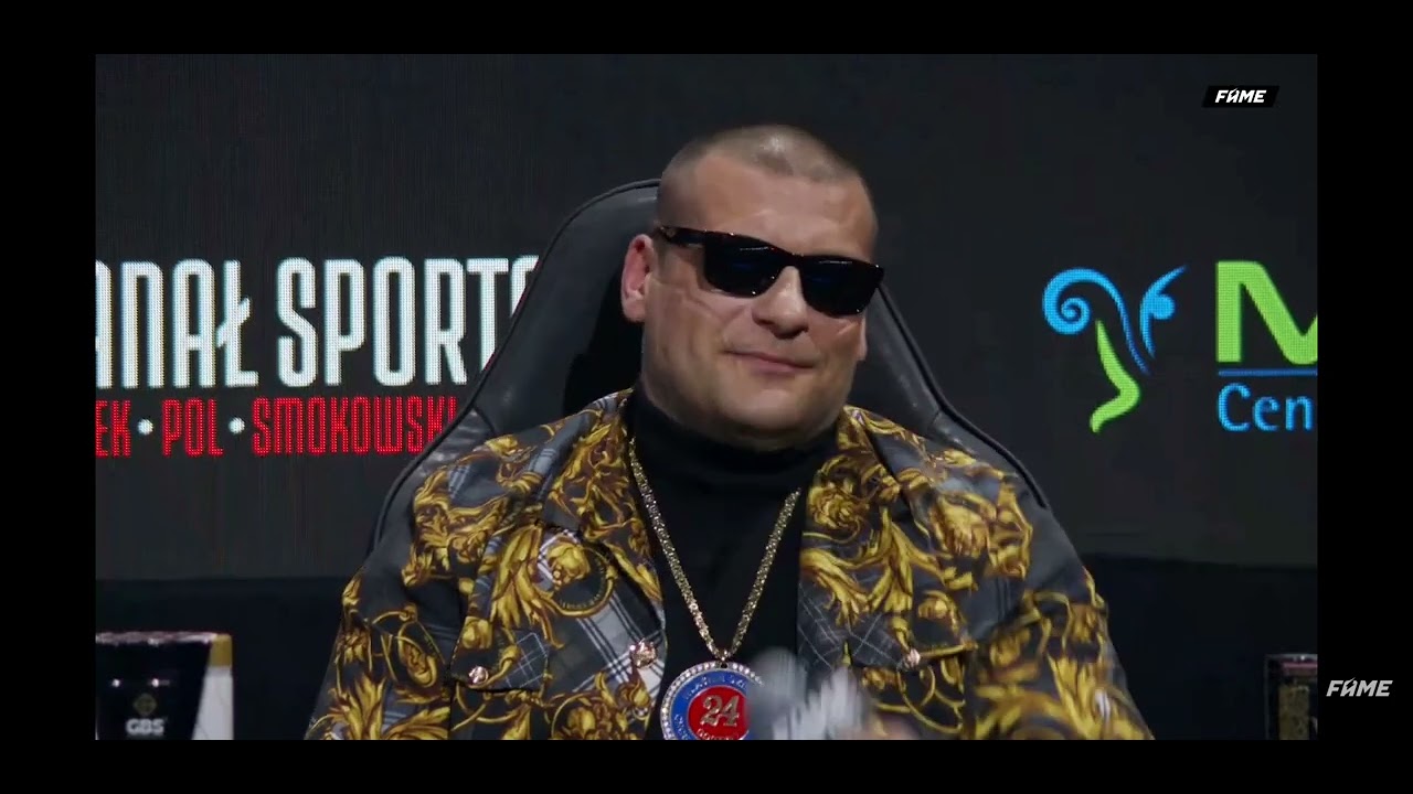 Fame MMA 13: Popek vs Norman Parke . 1.Konferencja
