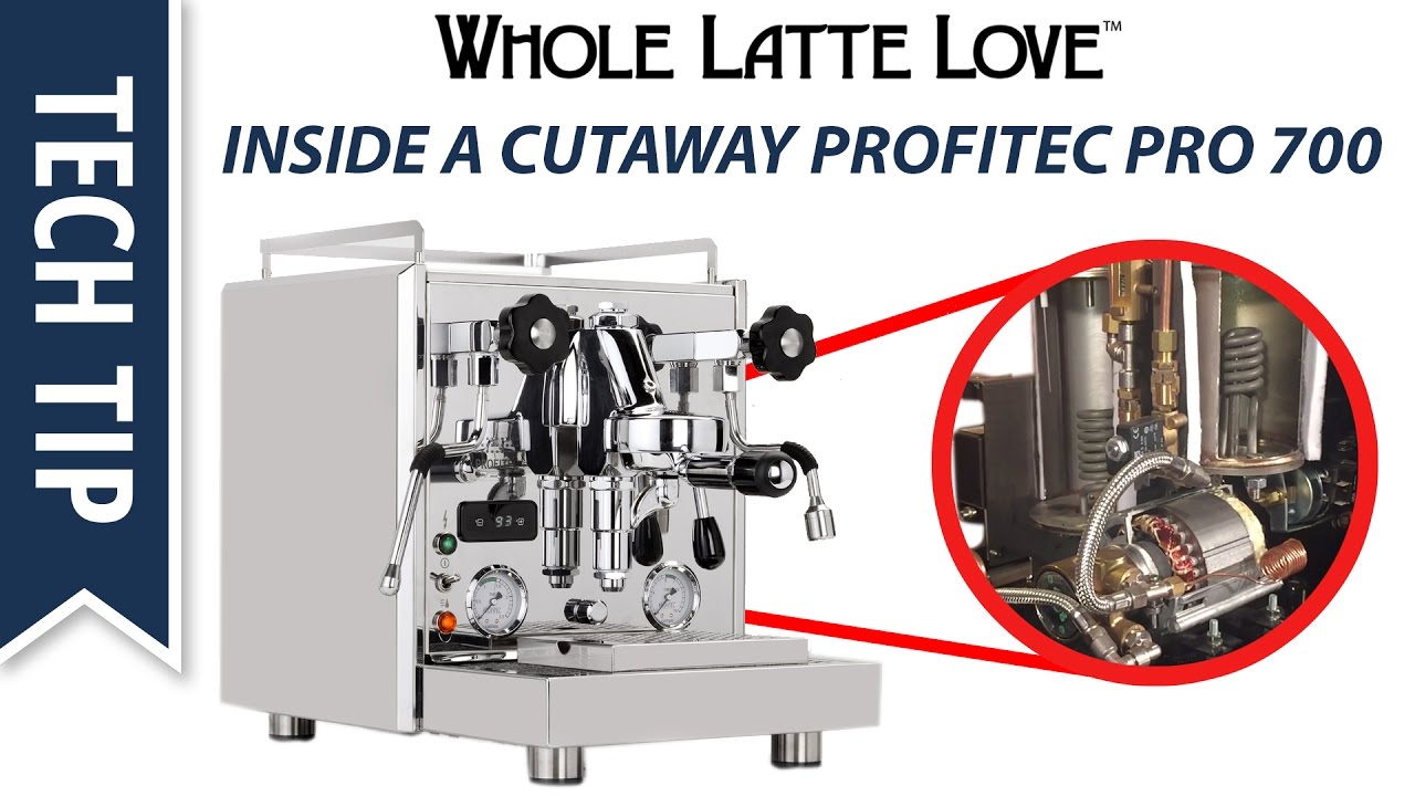 How it Works: Deep Inside a Cutaway Profitec Pro 700 Espresso Machine