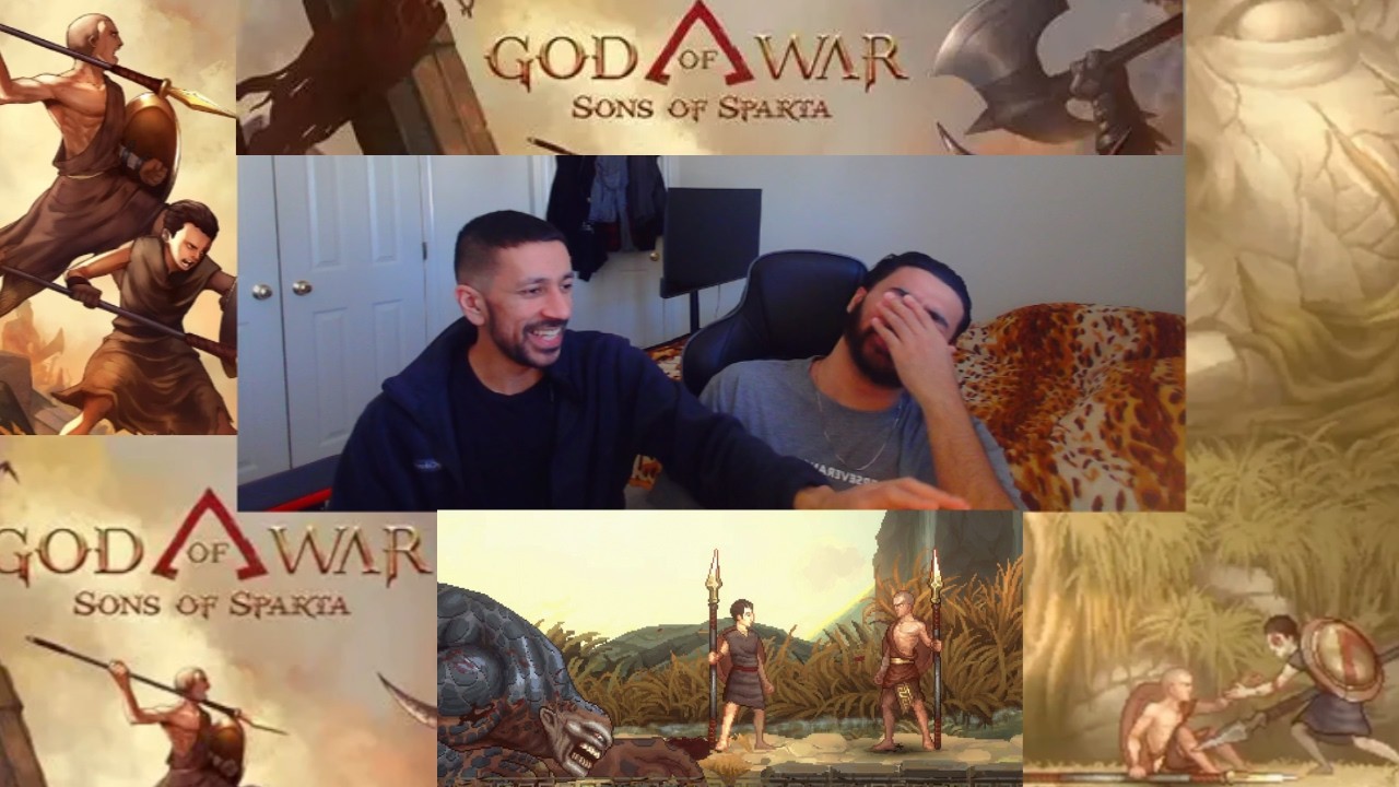 God of War Sons of Sparta - Reveal Trailer | PS5 Games| Reaction!