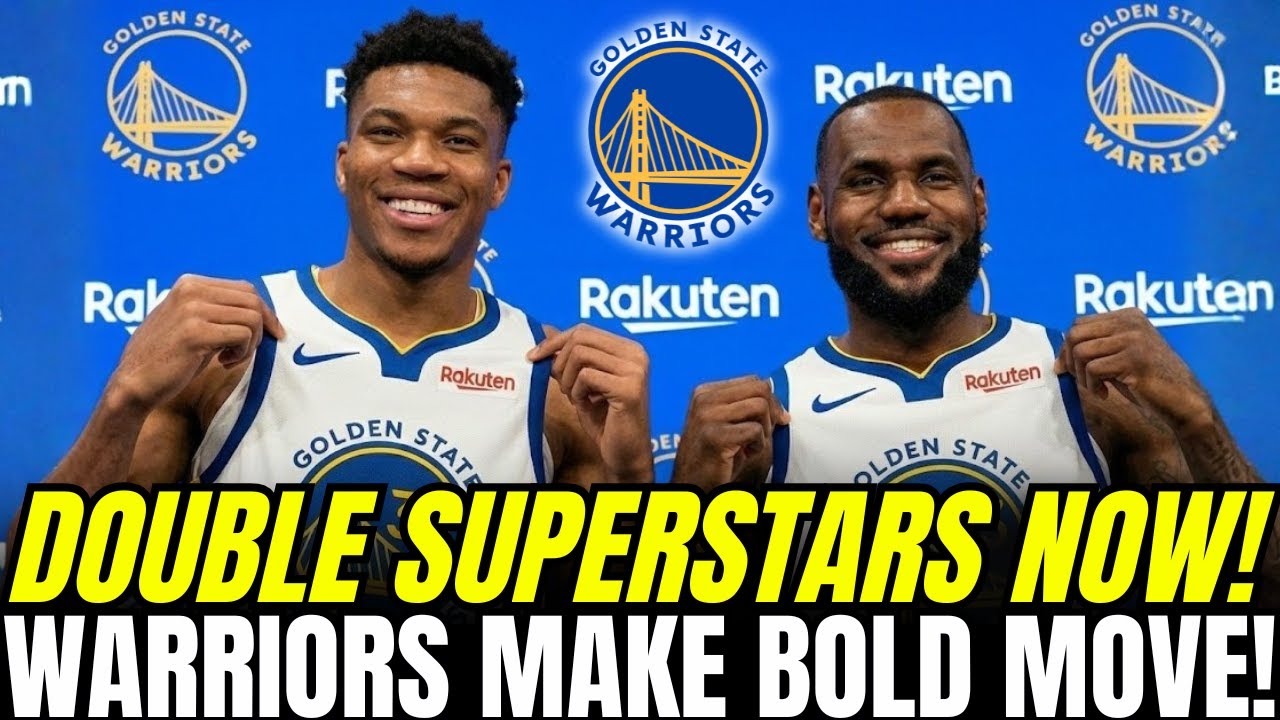 NBA IN CHAOS! WARRIORS PUSH FOR GIANNIS AND LEBRON AT THE SAME TIME | nba news warriors