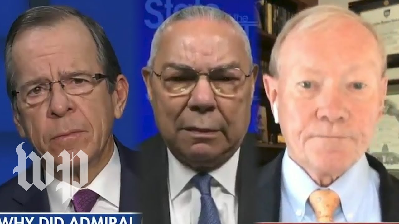 Former military top brass take aim at Trump