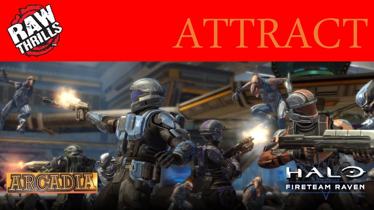 Halo: Fireteam Raven 4 Player - Attract Mode