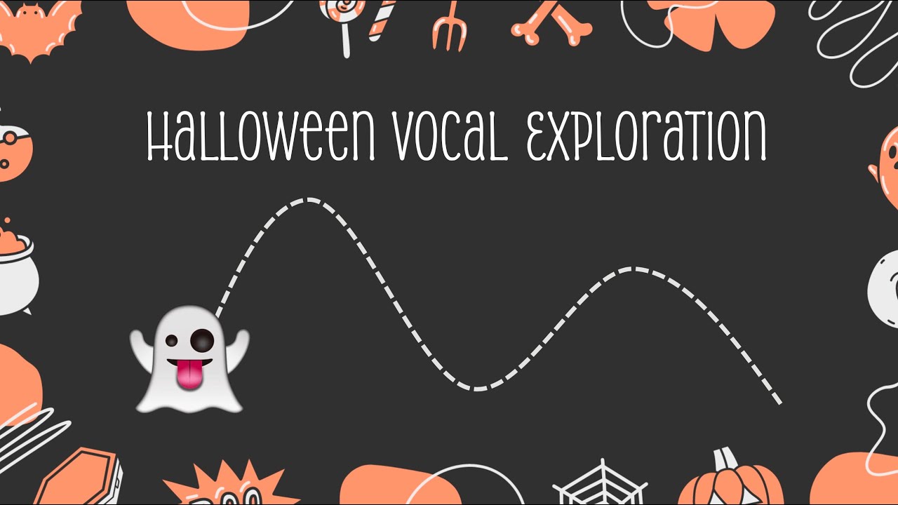 Halloween Vocal Warm-Up | Vocal Exploration for Kids 👻
