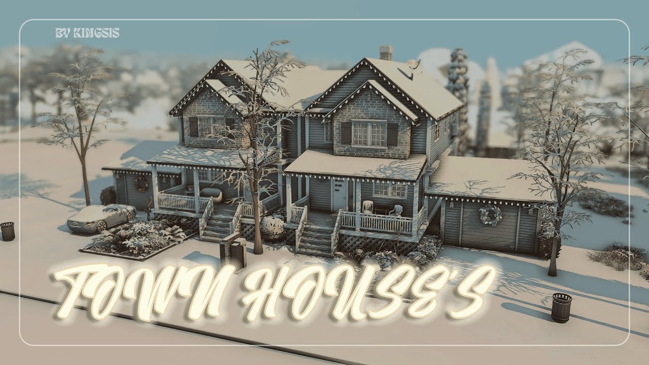 Таунхаусы 🏡| Строительство The Sims 4 | Townhouses