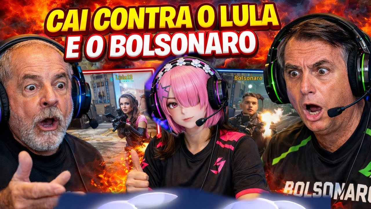 Cai uma partida ranqueada contra o Lula e o Bolsonaro veja o que aconteceu?