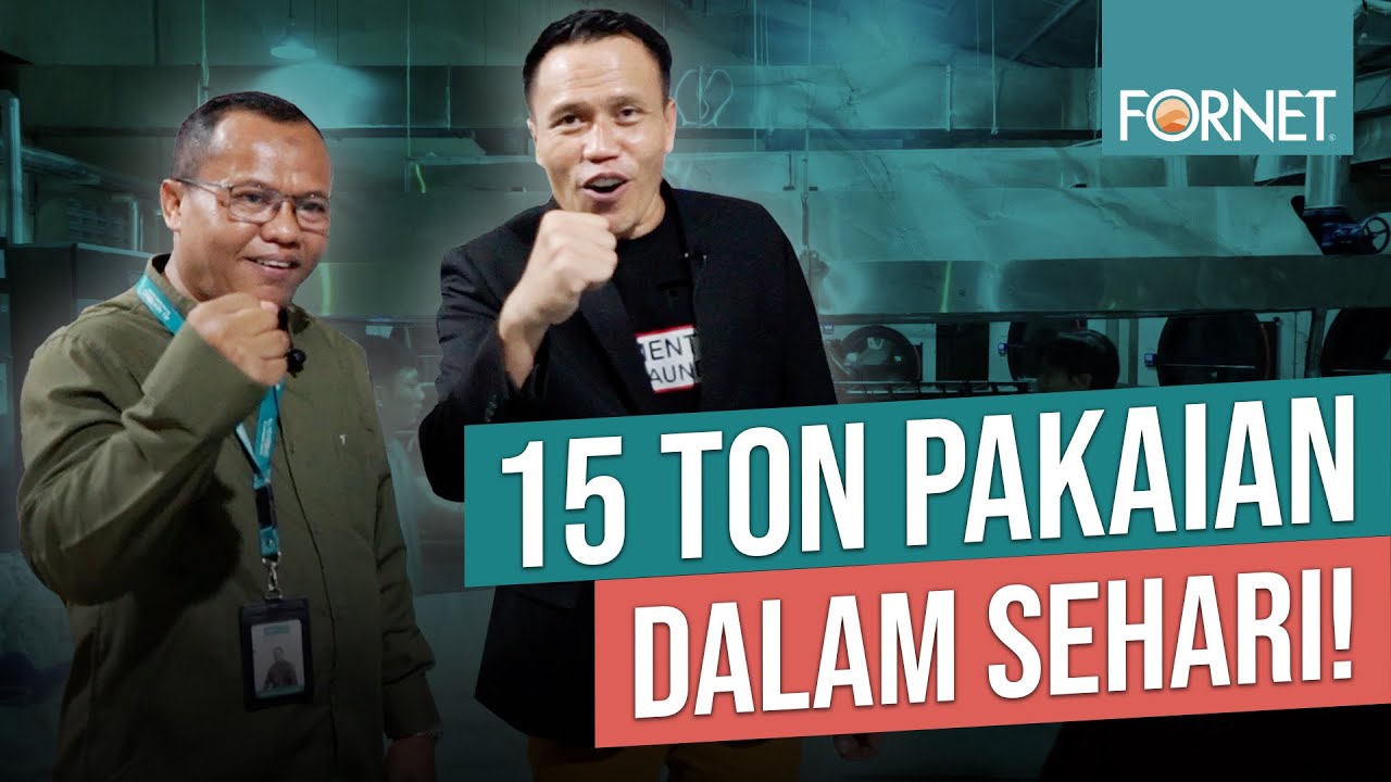 15 TON PAKAIAN DALAM SEHARI! INI DIA WUJUD LAUNDRY HOTEL ALL NEW FORNET SEMARANG!!!