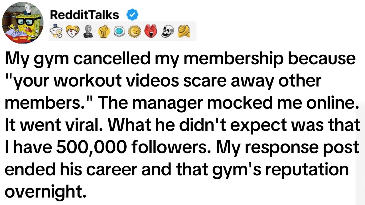 My gym cancelled my membership because 