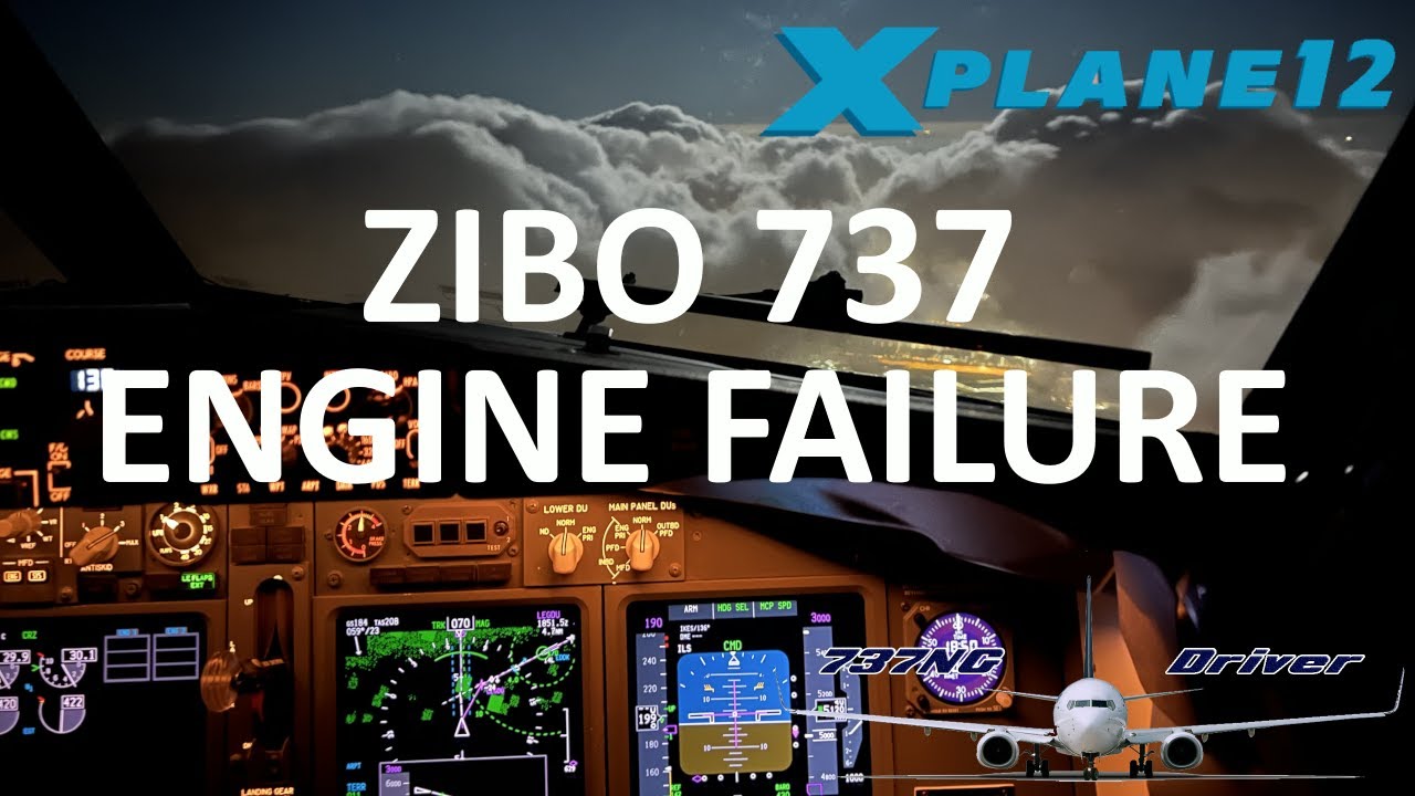 Amazing Surprise: ZIBOs 737 ENGINE FAILURE is almost SPOT ON! | Real 737 Pilot