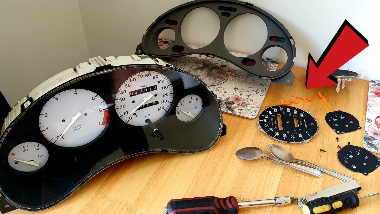 Making Improvements On The Corsa B C20LET | Converting Original Cable Speedo Into Sport Style Speedo