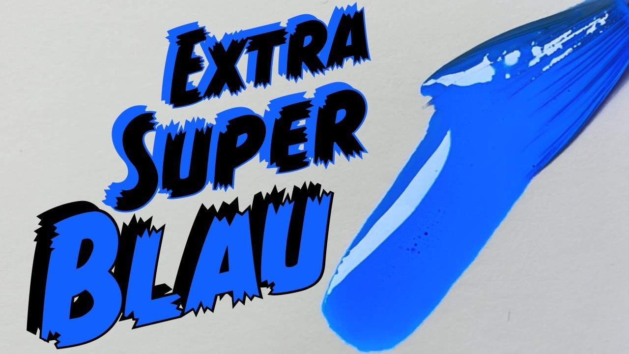 Das BLAUESTE BLAU der WELT im TEST!
