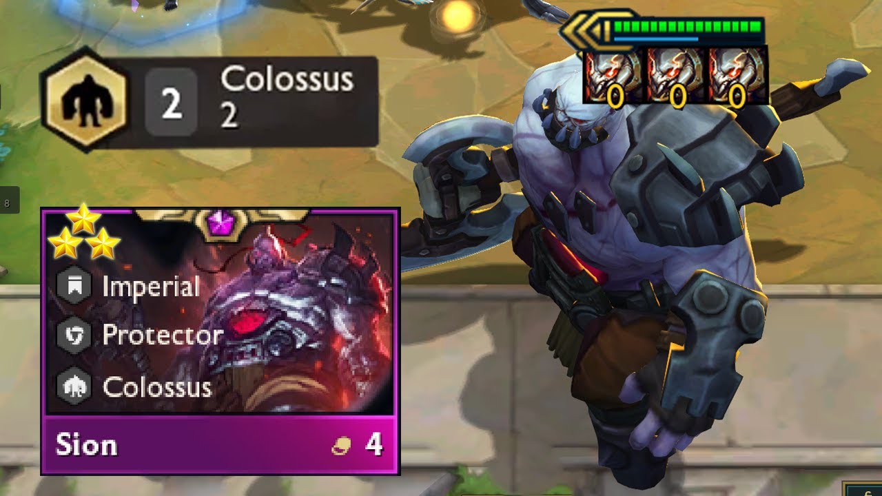 TITAN'S RESOLVE BIGGEST 3 STAR SION | SET 6 TFT