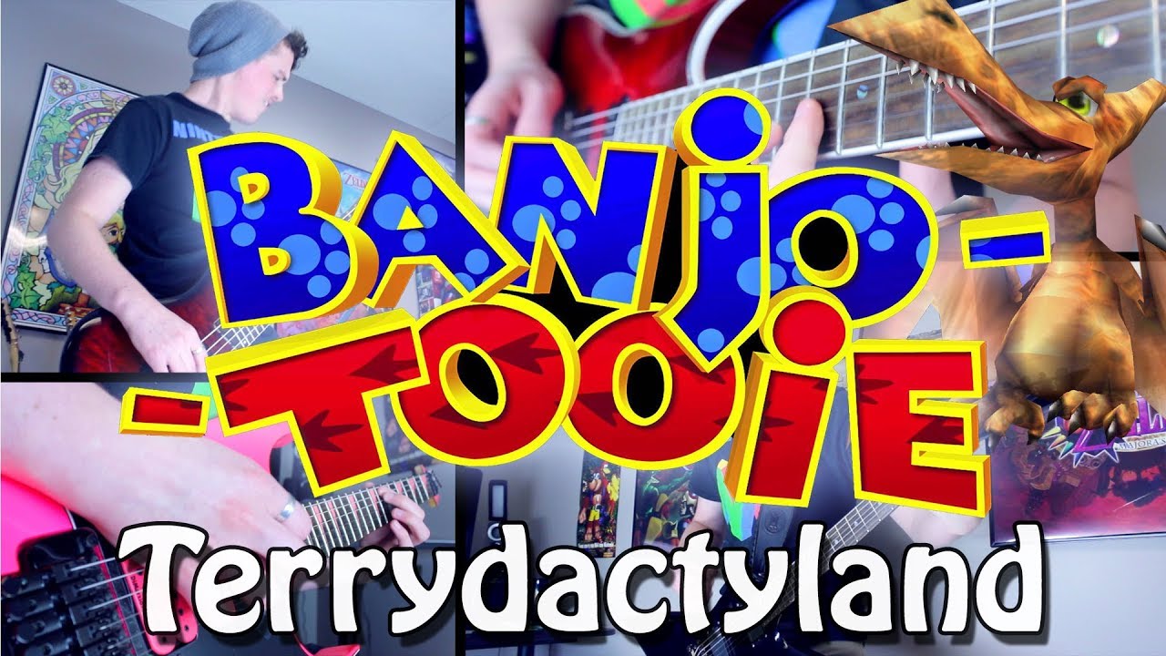 Terrydactyland - Banjo Tooie (Rock/Metal) Guitar Cover | Gabocarina96
