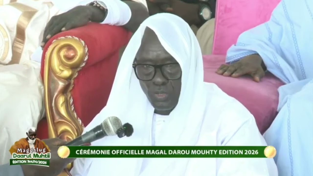 Discours de Serigne Bassirou Abdoul Khoudoss | Cérémonie Officielle Magal de Darou Mouhty 2026