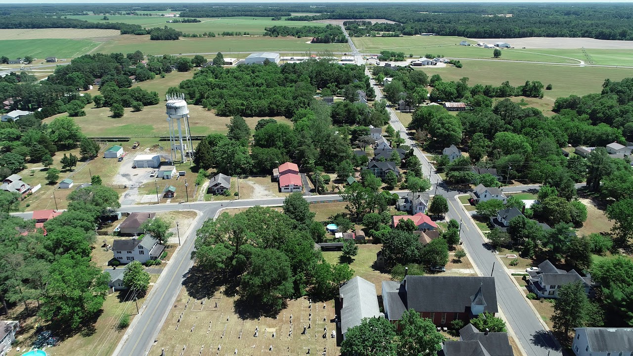 Flying above Sharptown, MD 06122020 Drone Footage