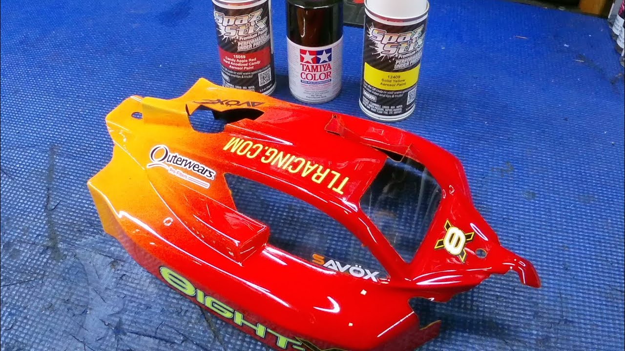 QUICK & EASY RC BODY PAINTING