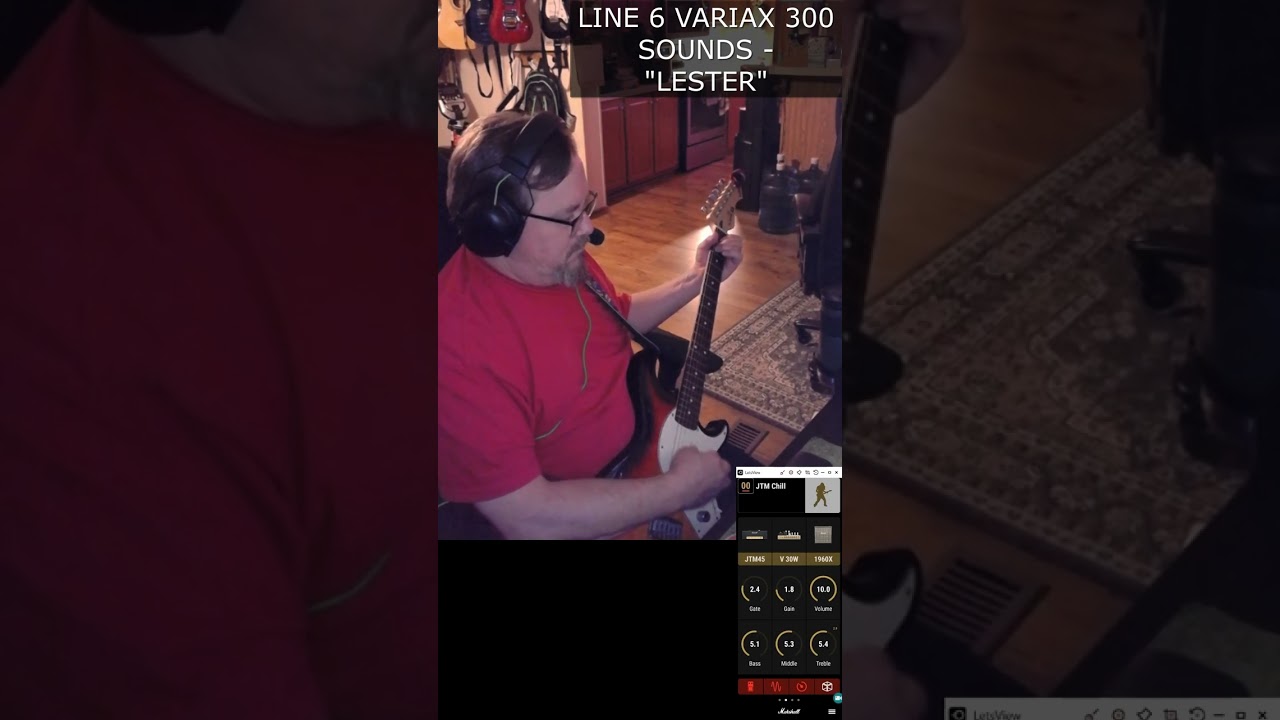 P08 Variax 300 Lester on the Knob 