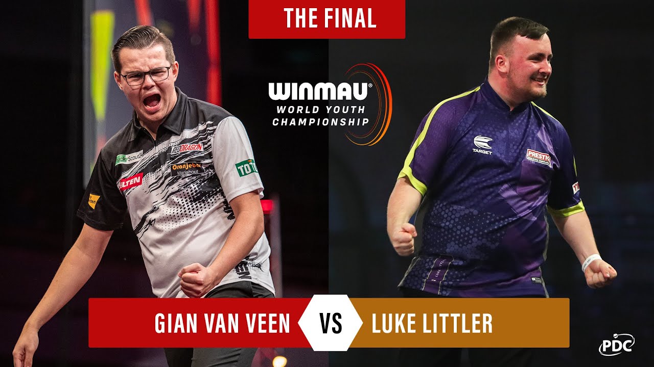 INCREDIBLE STANDARD! Littler v Van Veen - 2023 Winmau World Youth Championship Final
