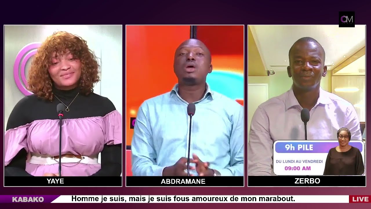 OM LIVE : #kabako / ⁠Homme je suis, mais je suis fo*us amoureux de mon mara*bout.