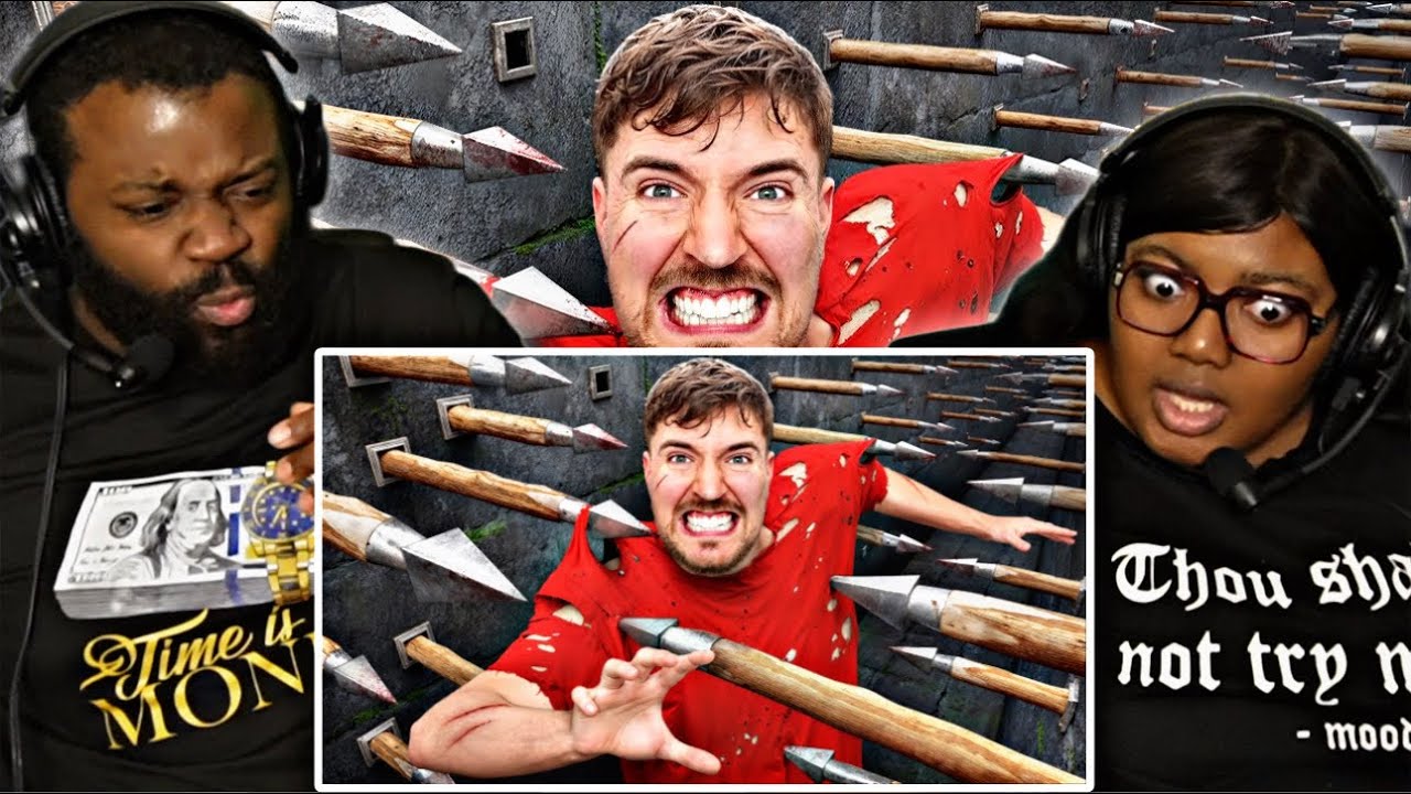 MRBEAST - World’s Deadliest Obstacle Course! REACTION 🧑🏾‍💻‼️