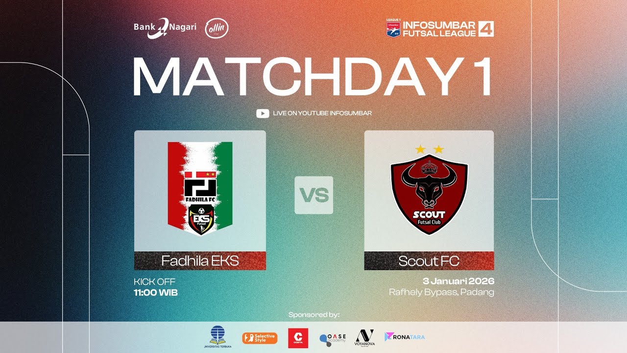 MATCH 2 Fadhila Eks vs Scout FC Agam