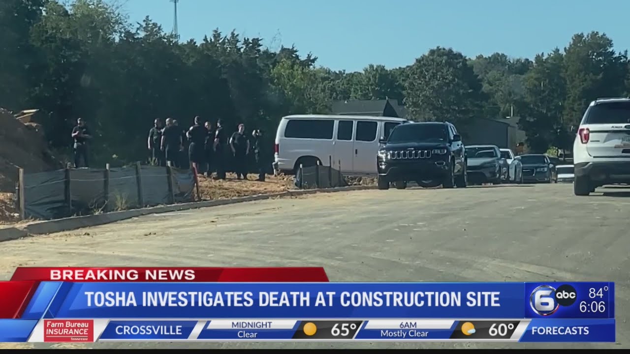 TOSHA investigates death at construction site