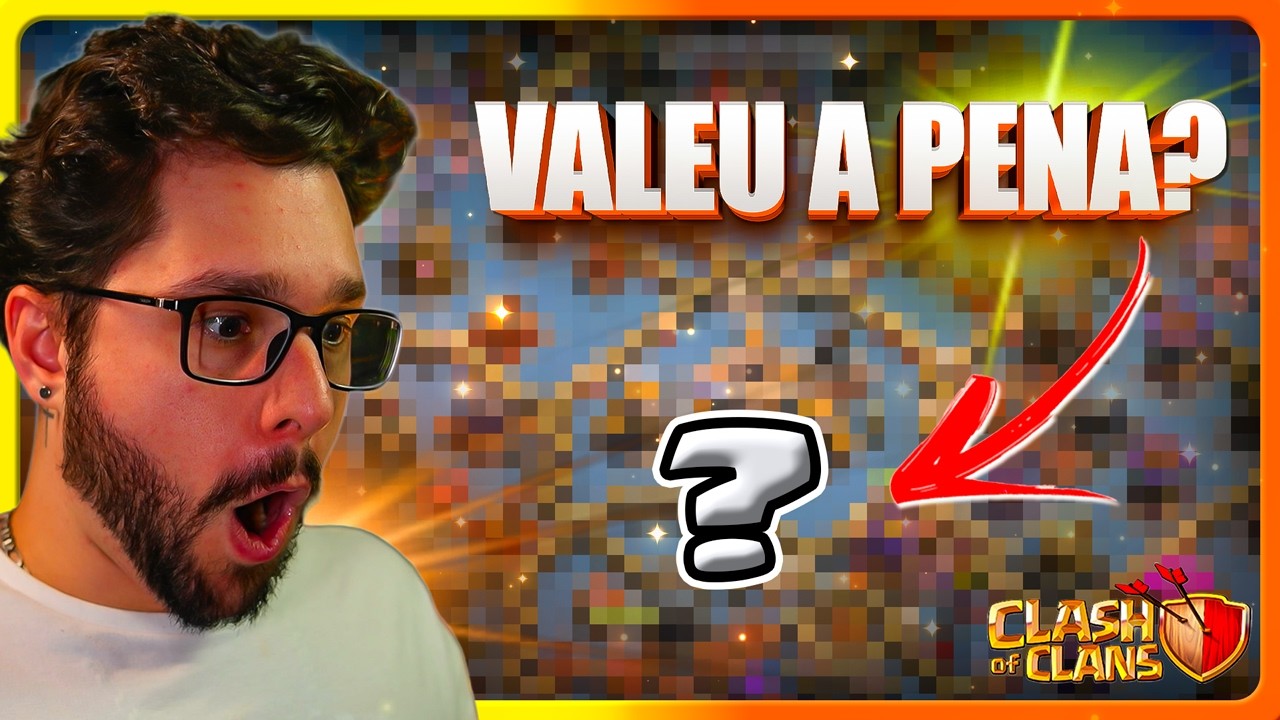 VALE A PENA RUSHAR? MINHA VILA DEPOIS DE 1 ANO RUSHANDO no Clash of Clans!