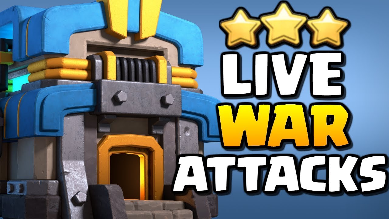 🔴 LIVE War Attacks | Clash of Clans
