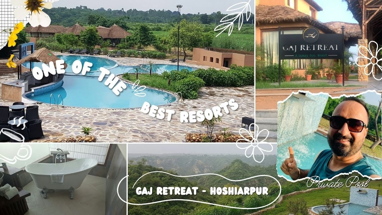 EP2 : Monsoon Escape- Best Luxury Resort Punjab | Gaj Retreat @VilleniumVlogs