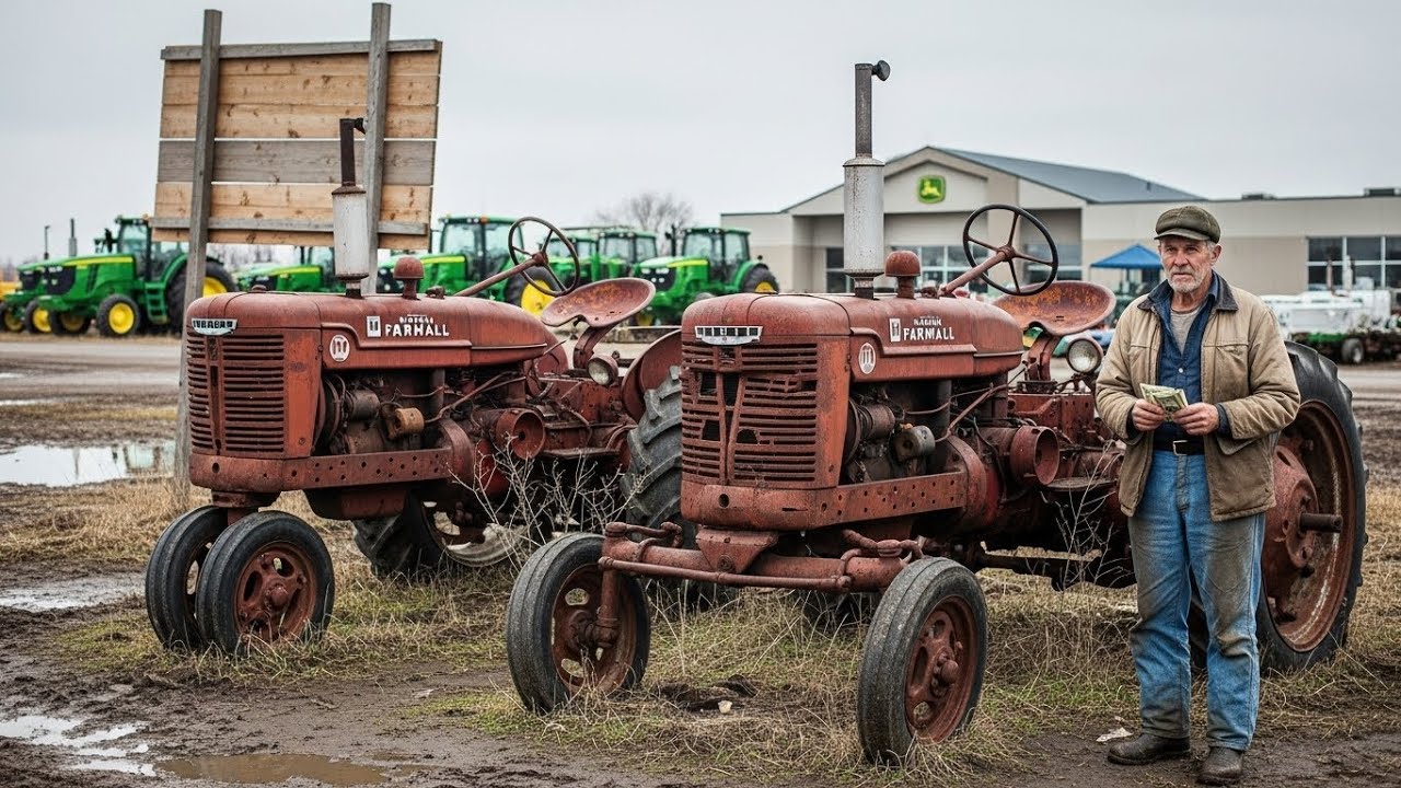 The JD Dealer Called Him Crazy for Buying Two Old Farmalls… 15 Years Later, He Still Had His Farm