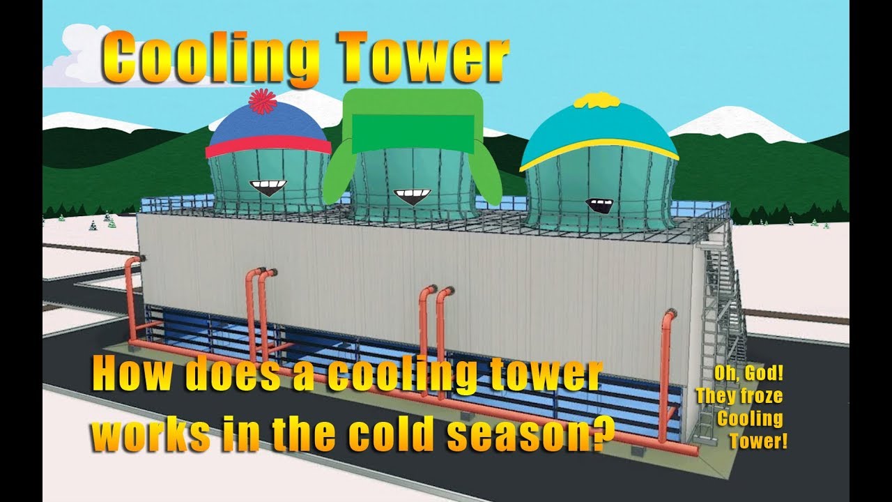 Cooling Tower. How does a cooling tower works in the cold season?