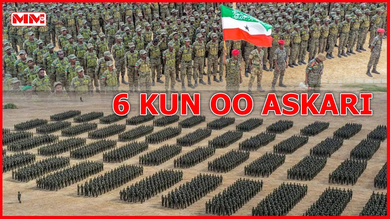 Somaliland oo 6,000 oo askari tababar ugu soo xidhay Gobolka Sool.
