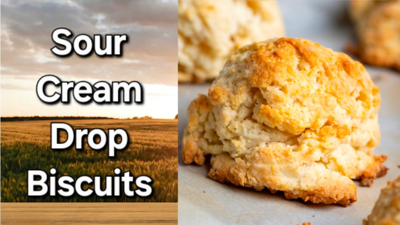 Sour Cream Drop Biscuits Recipe and Directions