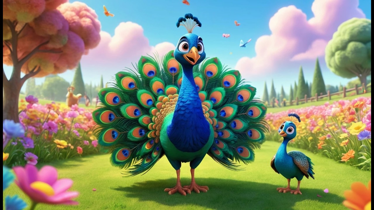 El Pavo Real Aprende a Bailar | Canciones de Animales y Ritmos para Niños