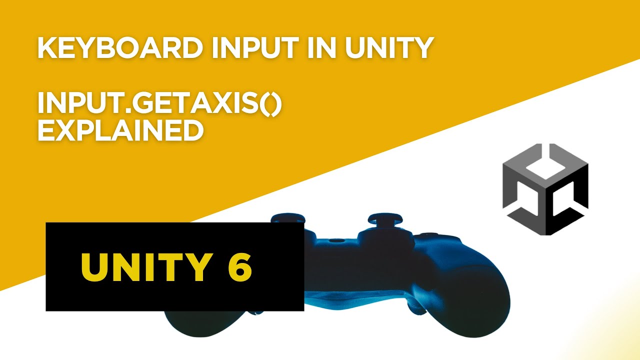 How To Player Movement in Unity | Get Input From User | Use GetAxis | Keyboard Input |