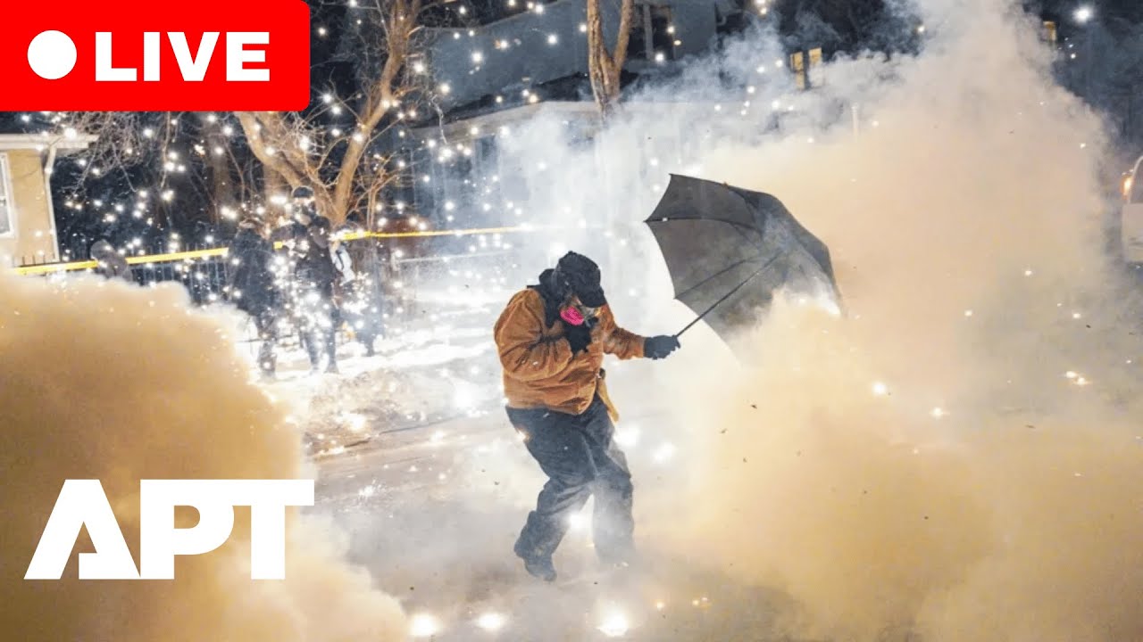 Minneapolis LIVE: ICE Agents Use Tear Gas, Pepper Balls on Protesters Outside Whipple Facility | APT