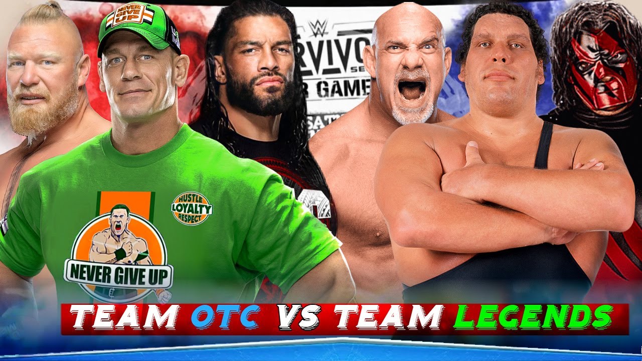 Roman Reigns John Cena Brock Lesnar Vs Legends | WWE 2K24 PC