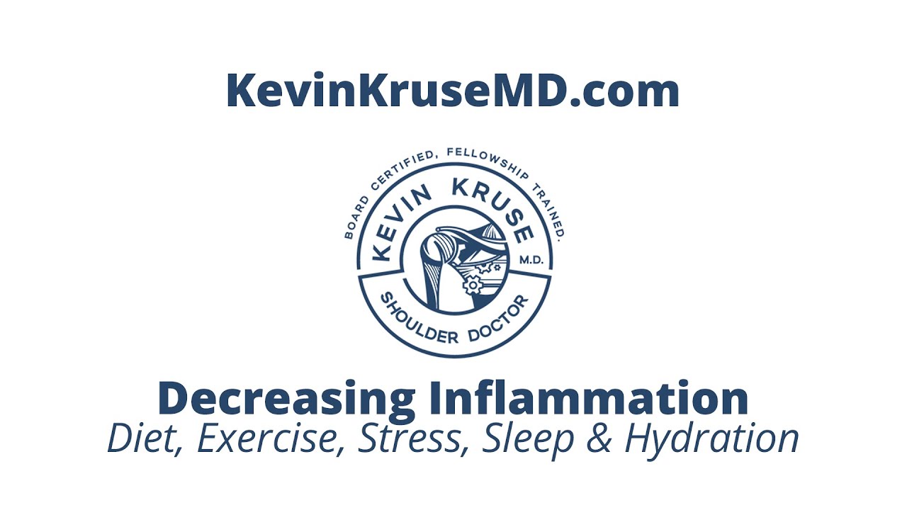 Decreasing Inflammation - Dr Kevin Kruse MD