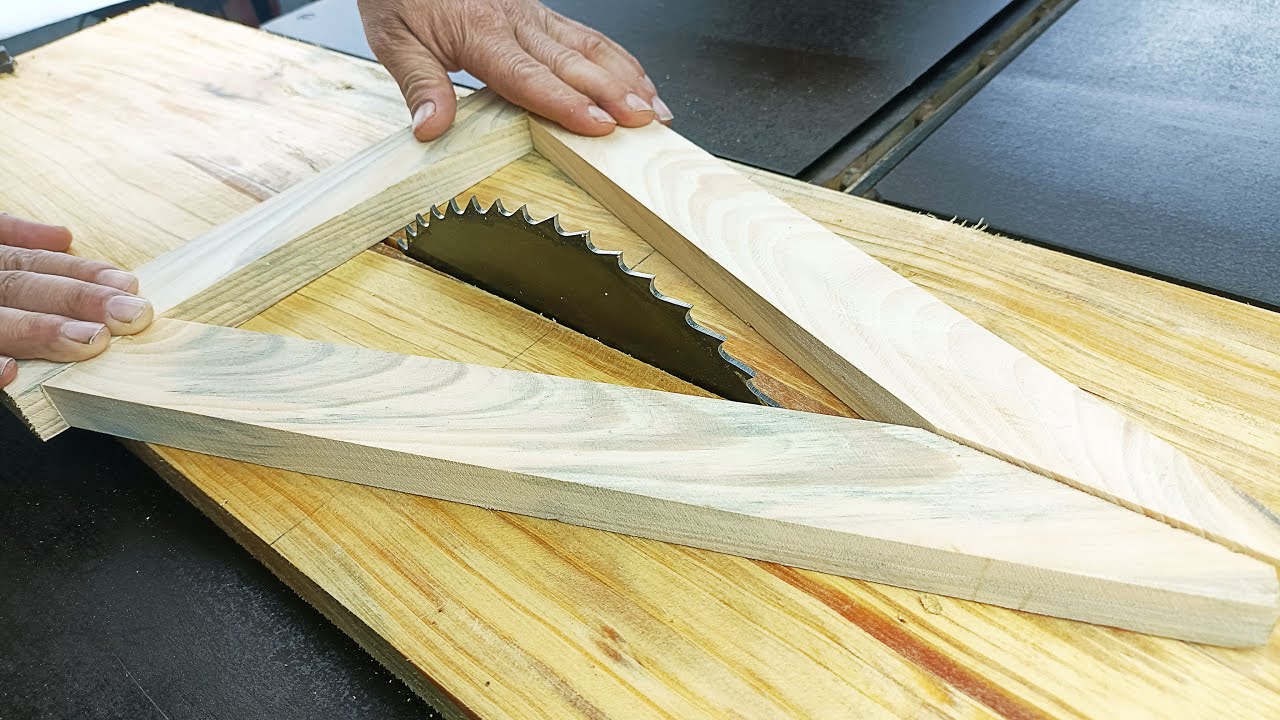 TOP 4 great ideas in this video!Bending wood with a cast alloy circular saw blade from old carpenter