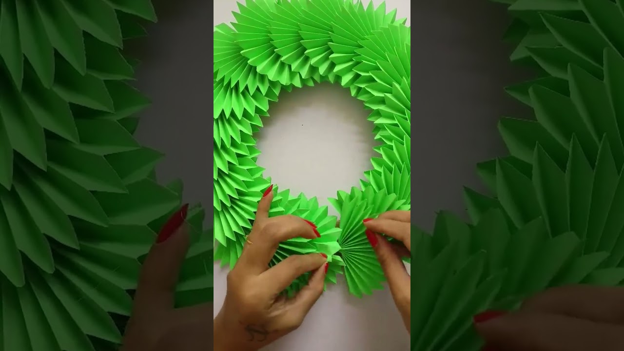 Easy Paper Christmas Decor | DIY Festive Craft 🎄✨
