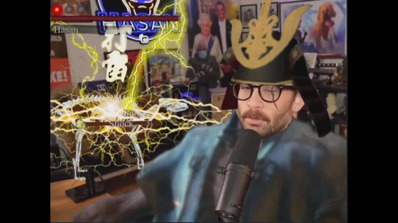 A compilation of Hasan shock memes set to 
