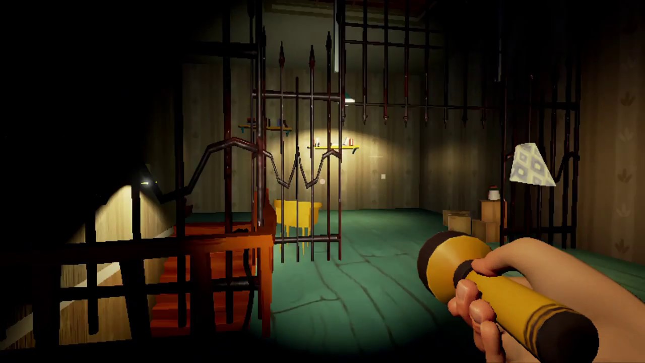 haroon play hello neighbor alpha 3 gameplay the creepy games what inside of the basement