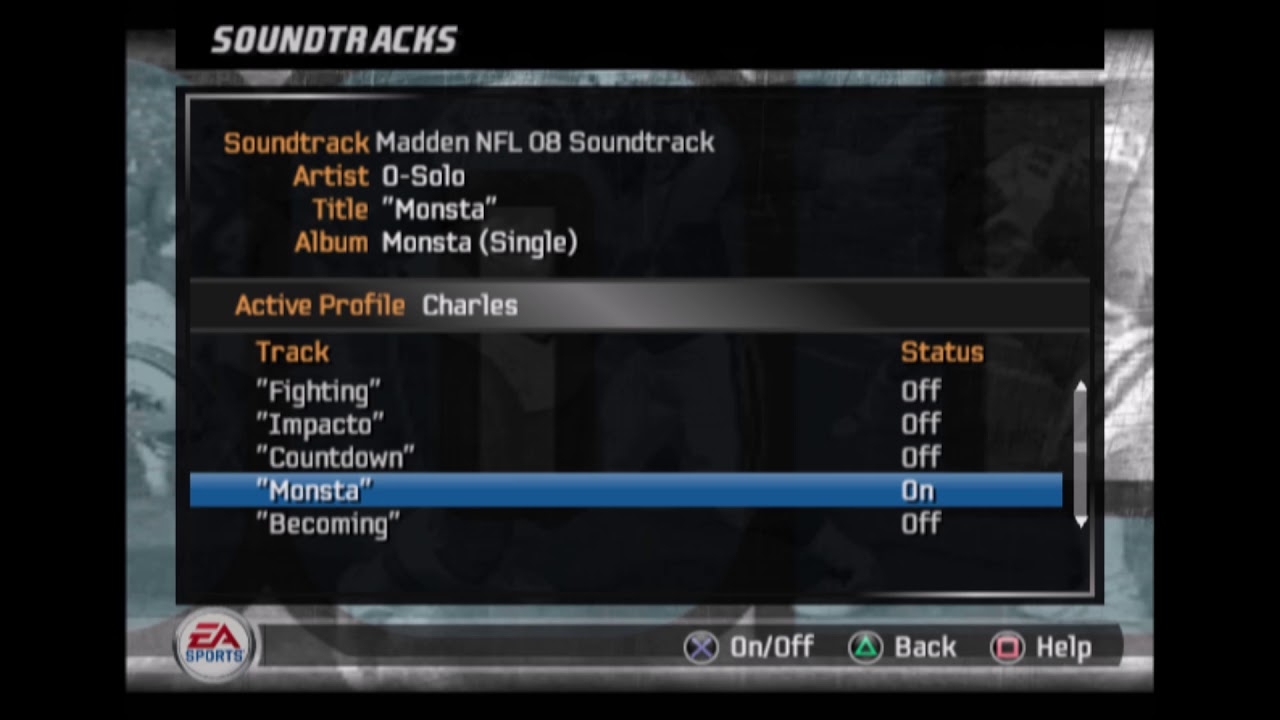 O-Solo - Monsta (Madden NFL 08 Edition)
