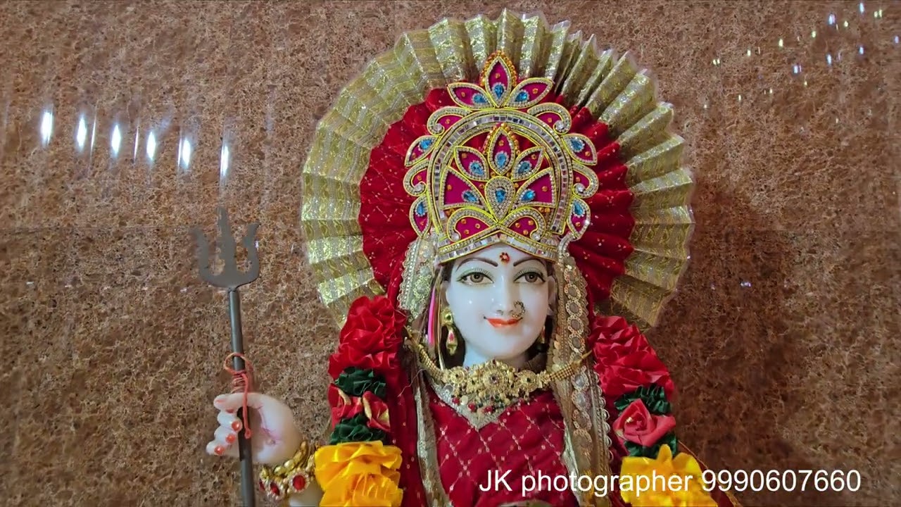 Murti sthapna.   Noida extension.  Nau devi durga mandir.  JK photographer 