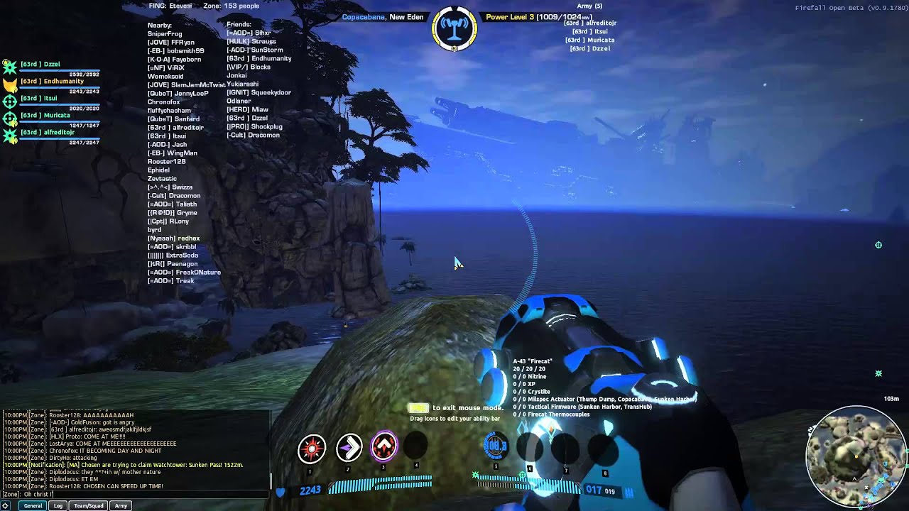 Firefall - Chosen Dev coordinated attack intro