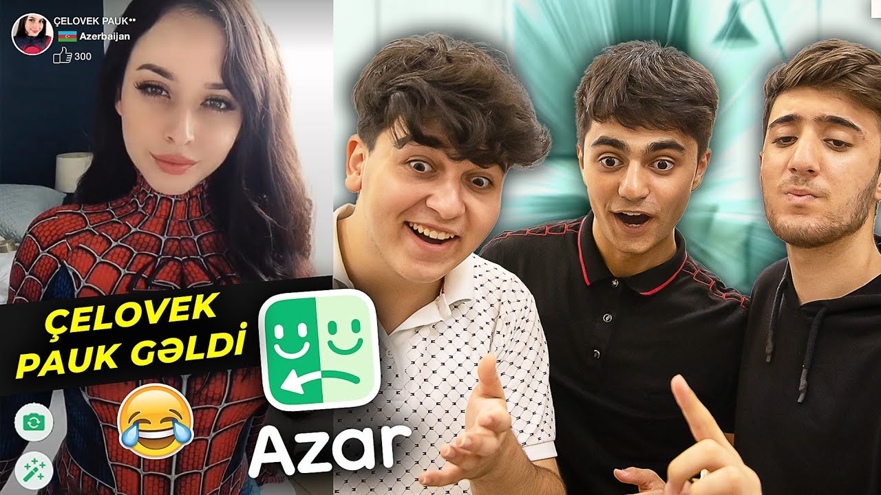AZAR'DA İNSANLARLA G&Ouml;R&Uuml;NT&Uuml;L&Uuml; DANIŞDIQ #2 - TROLLADIQ! 🤣