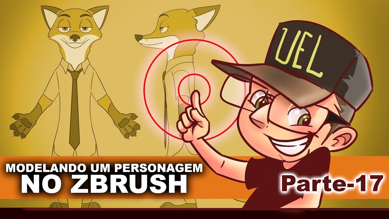 MOdelando meu Personagem no Zbrush!! Parte_17